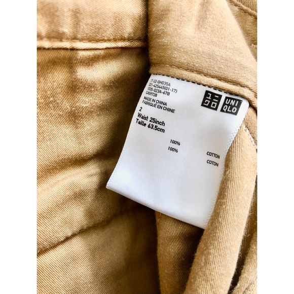 Uniqlo x Ines De La Fressange wide leg khakis - Picture 4 of 4
